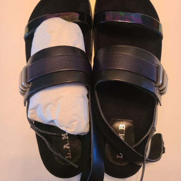 NIB L.A.M.B Bradyn Gladiator Slingback Sandal - Picture 9 of 10